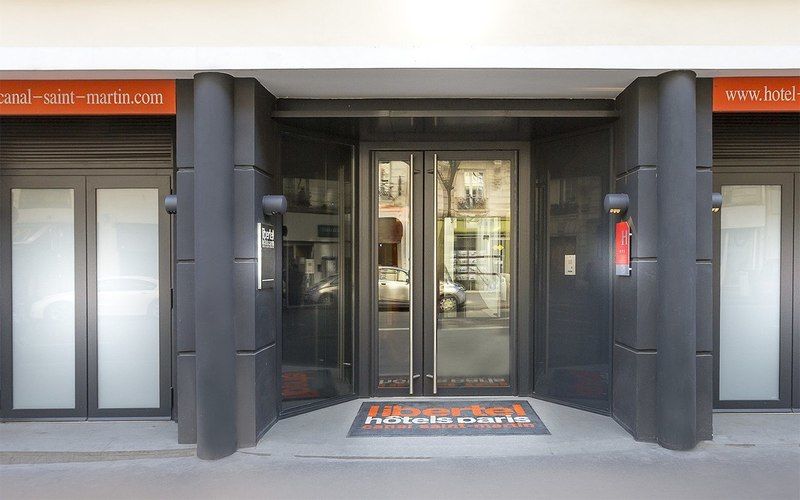 Libertel Canal Saint Martin Paris Eksteriør bilde