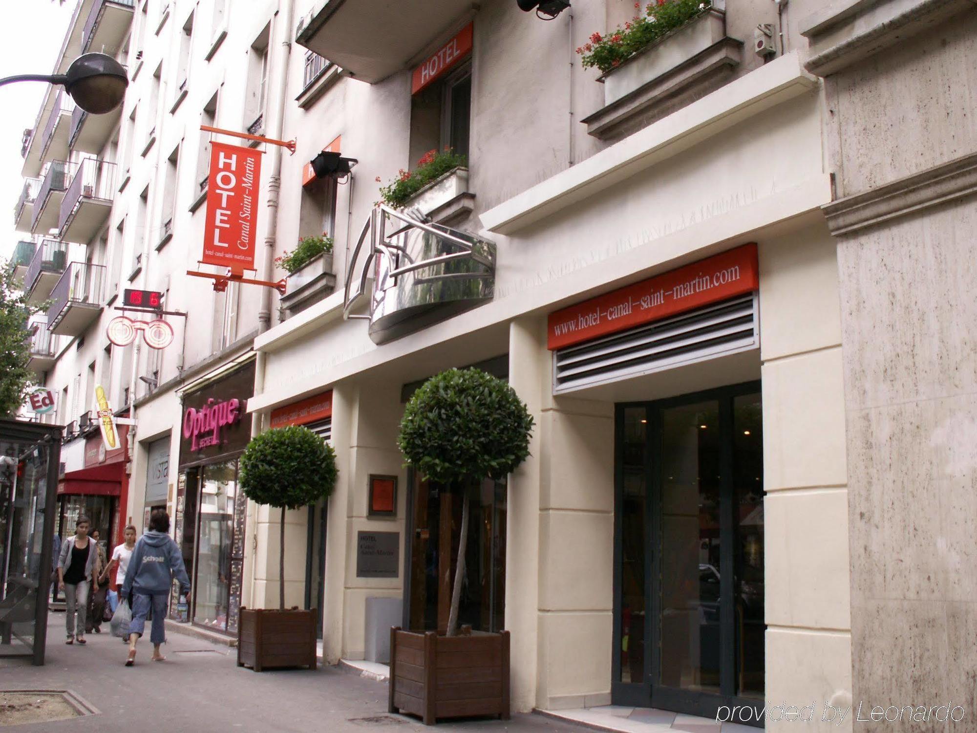 Libertel Canal Saint Martin Paris Eksteriør bilde